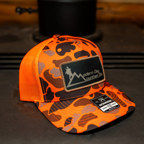 Modern Day Mountain Man Richardson® Blaze Camo Trucker Hat